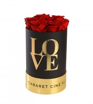 Small Love Kutuda Kırmızı Solmaz Güller-Solmayan Güller